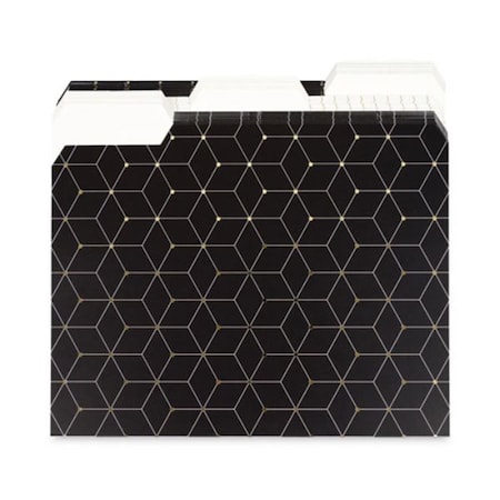 Paperperfect 1 by 3 Cut Fashion File Folders, Assorted Colors PA3205614